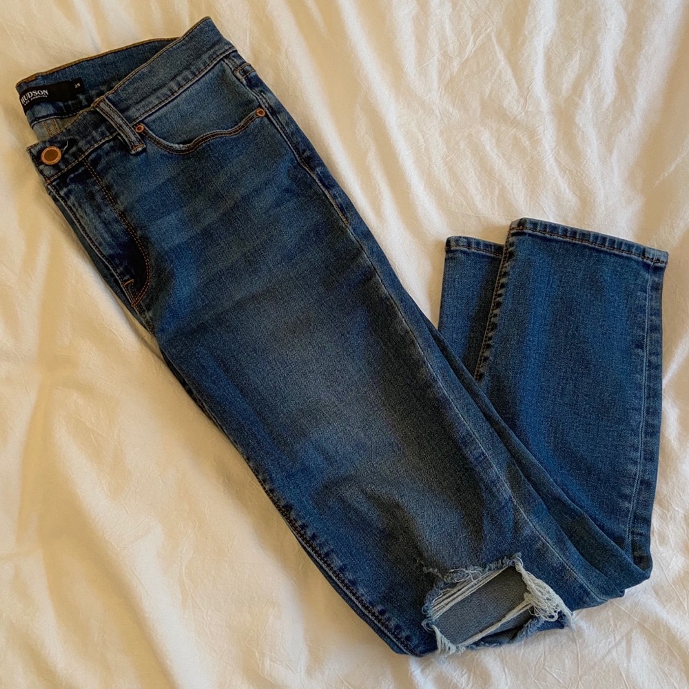 Distressed Hudson Jeans
